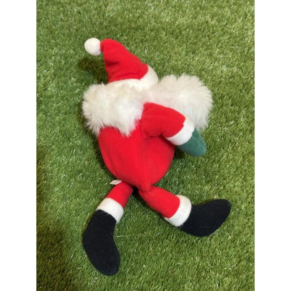 Hallmark Santa Claus 1986 Vintage Stuffed Plush Doll 8 Weighted Bottom Christmas